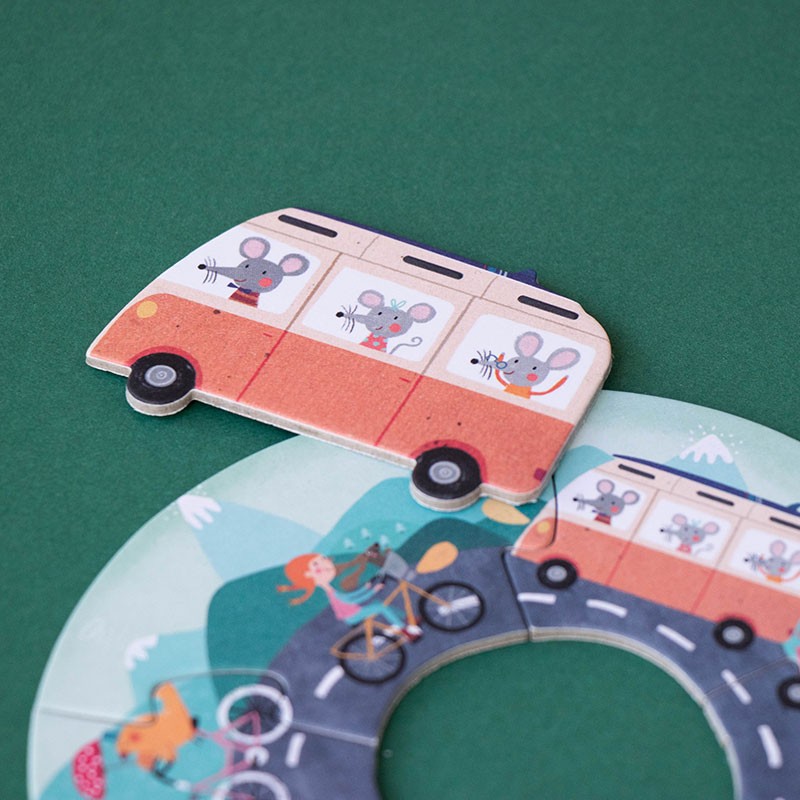 road puzzle and observation game